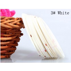 Fir metalic adeziv modele unghii #03 Folie fir metalic